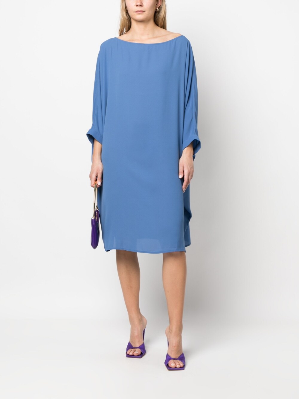 Midi silk dress