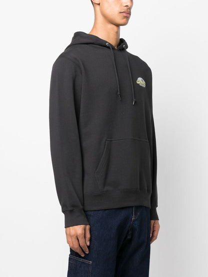 Logo cotton hoodie