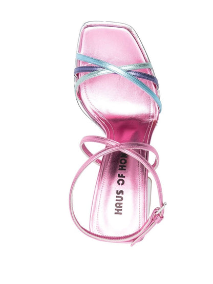 Wannabe mirror leather sandals