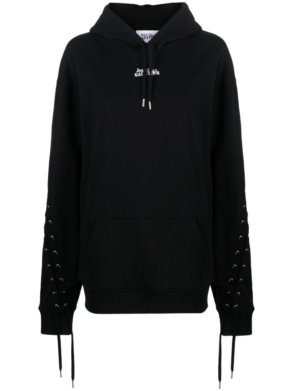 Logo cotton hoodie