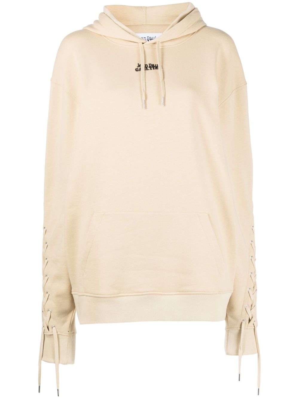 Logo cotton hoodie