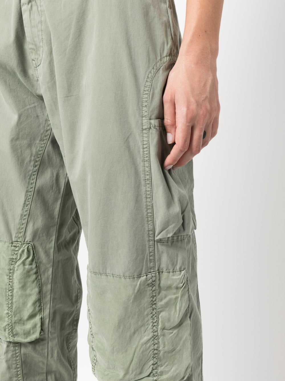 Cotton cargo trousers