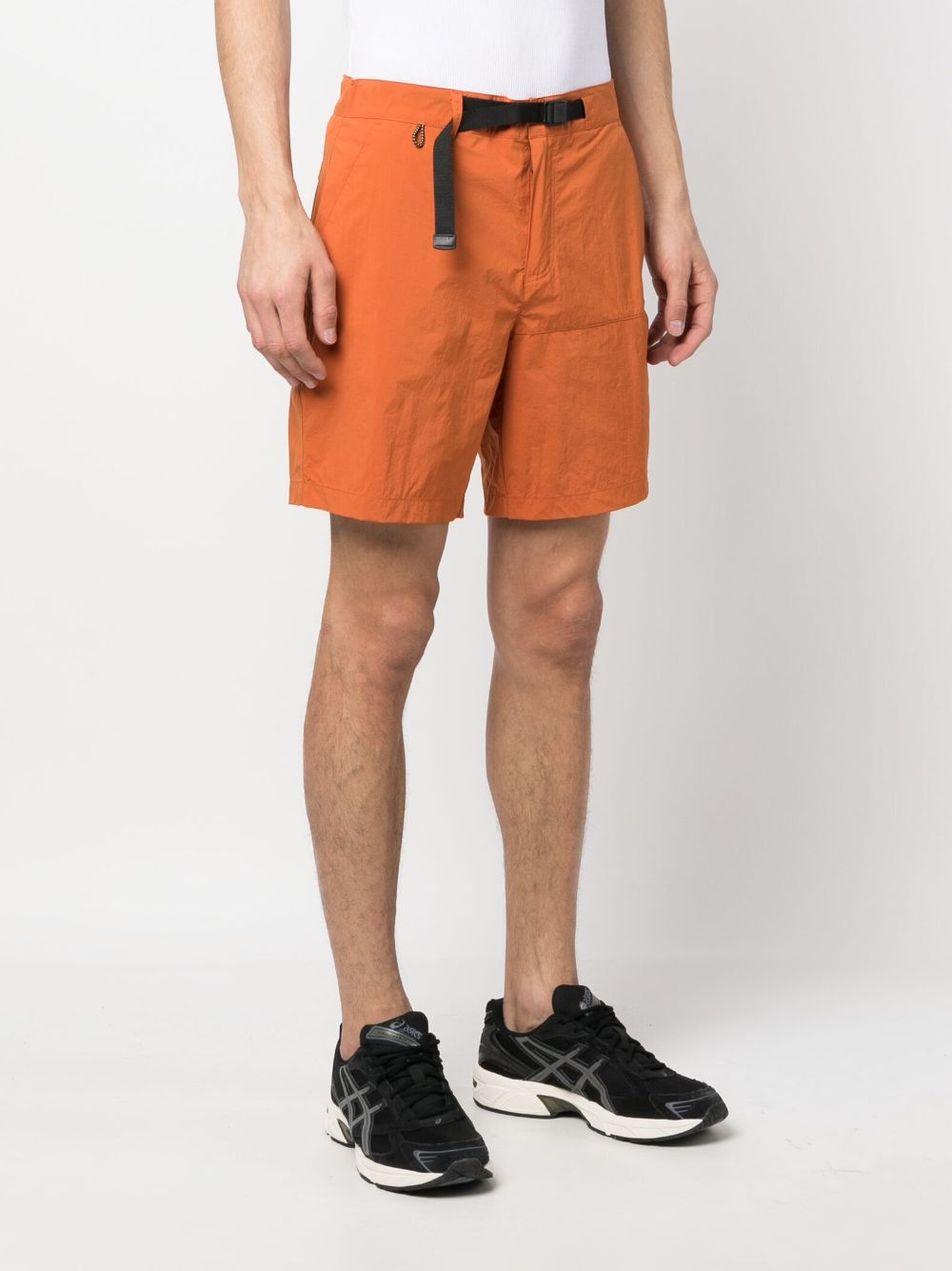 Nylon bermuda shorts