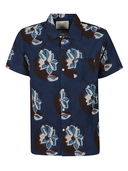 Printed cotton shirt