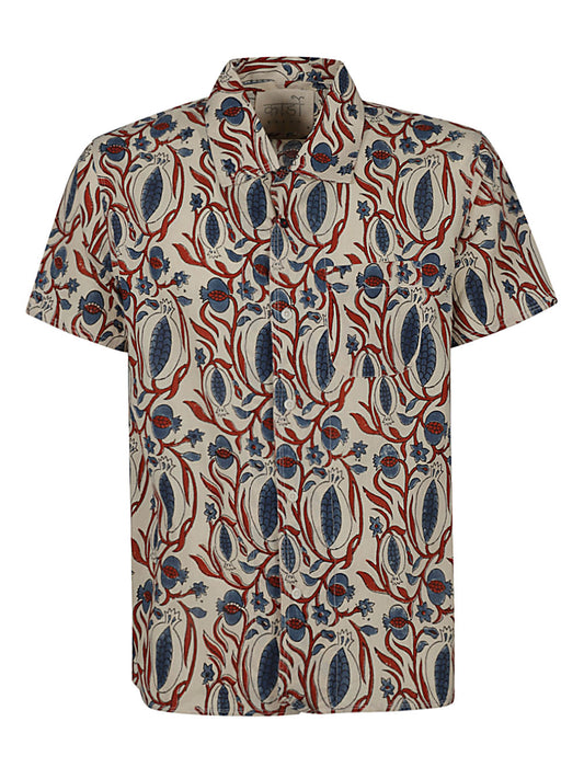 Printed cotton shirt