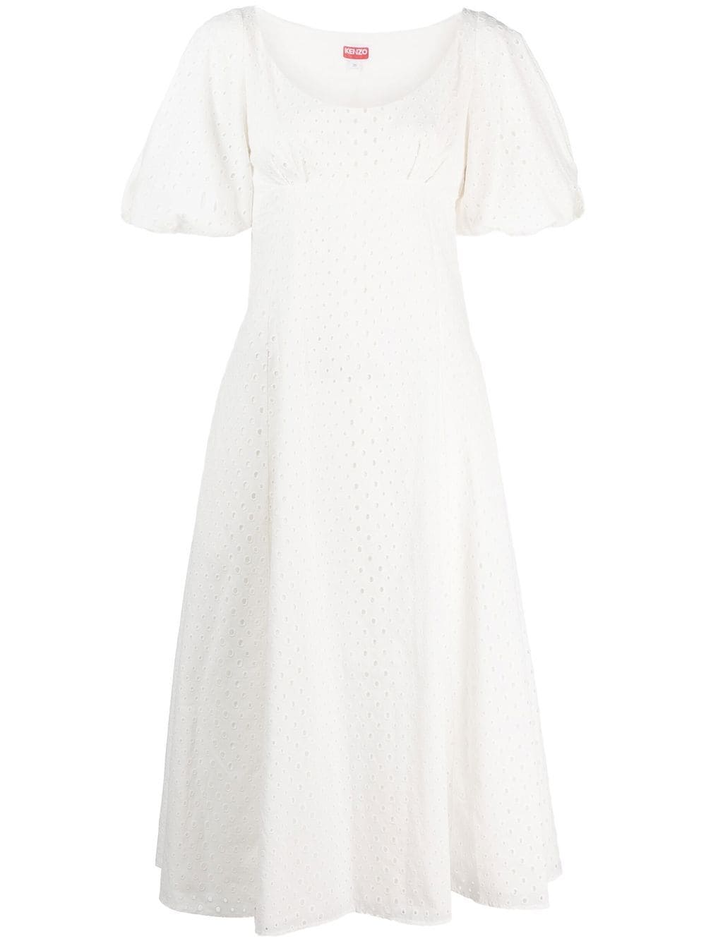 Cotton midi dress