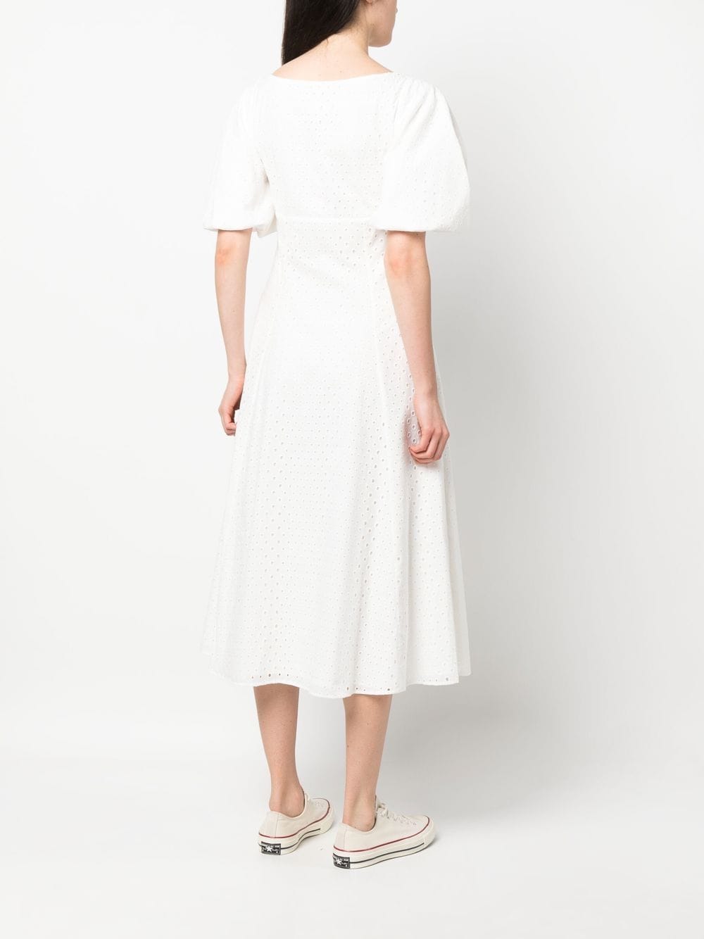 Cotton midi dress