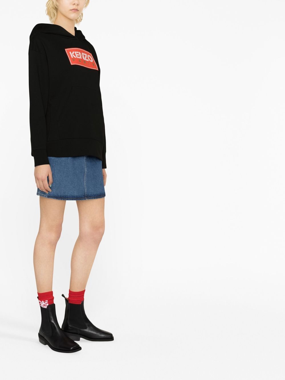 Kenzo paris oversized cotton hoodie