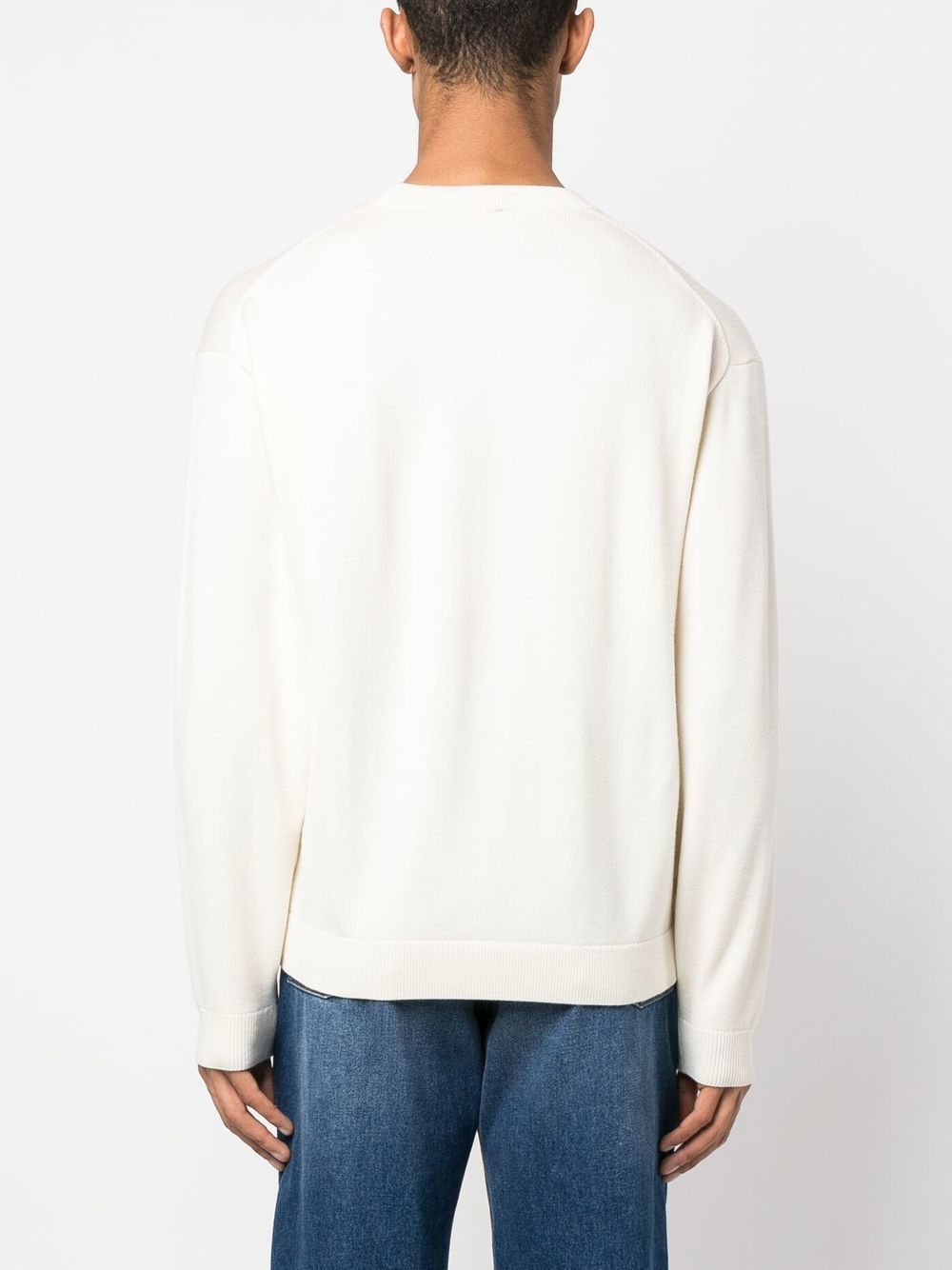 Boke flower wool jumper