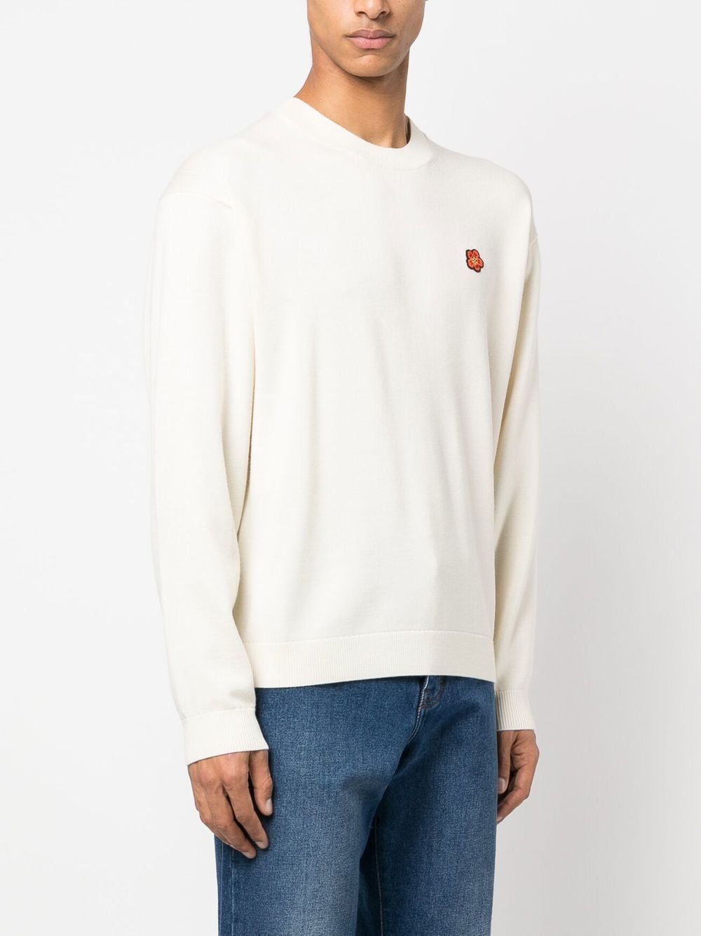 Boke flower wool jumper