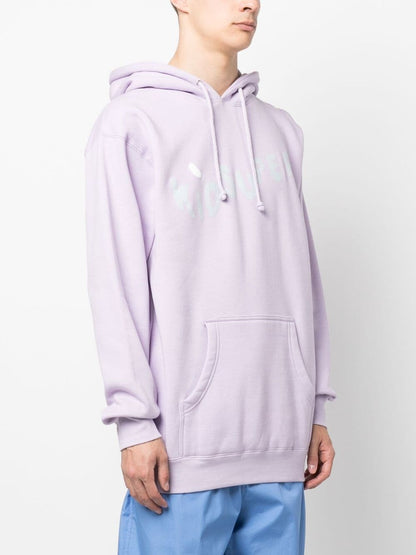 Logo cotton hoodie