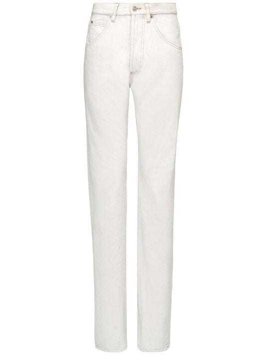 Skinny denim cotton jeans