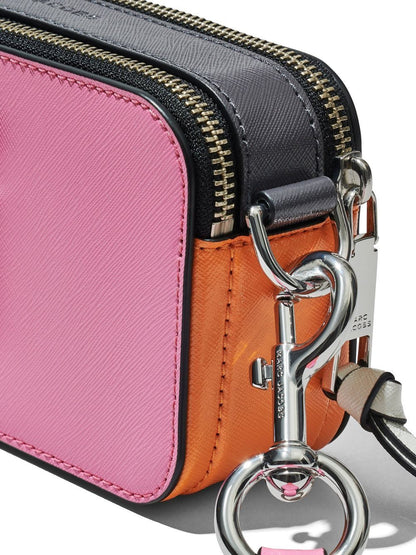 Snapshot leather crossbody bag