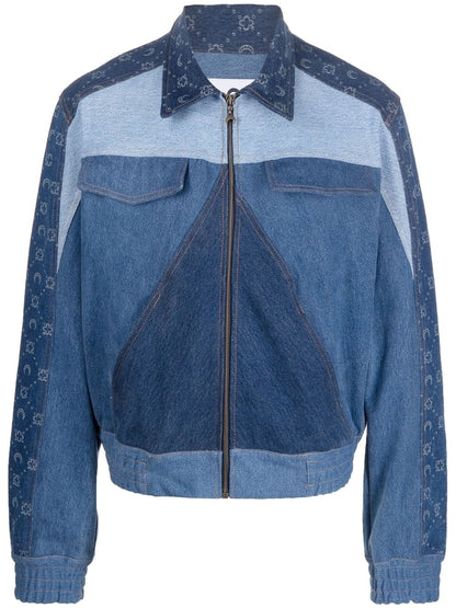 Monogram denim jacket