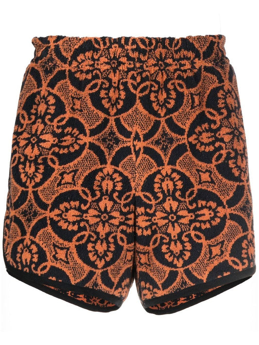 Printed running shorts