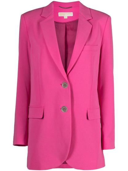 Single-breasted blazer jacket