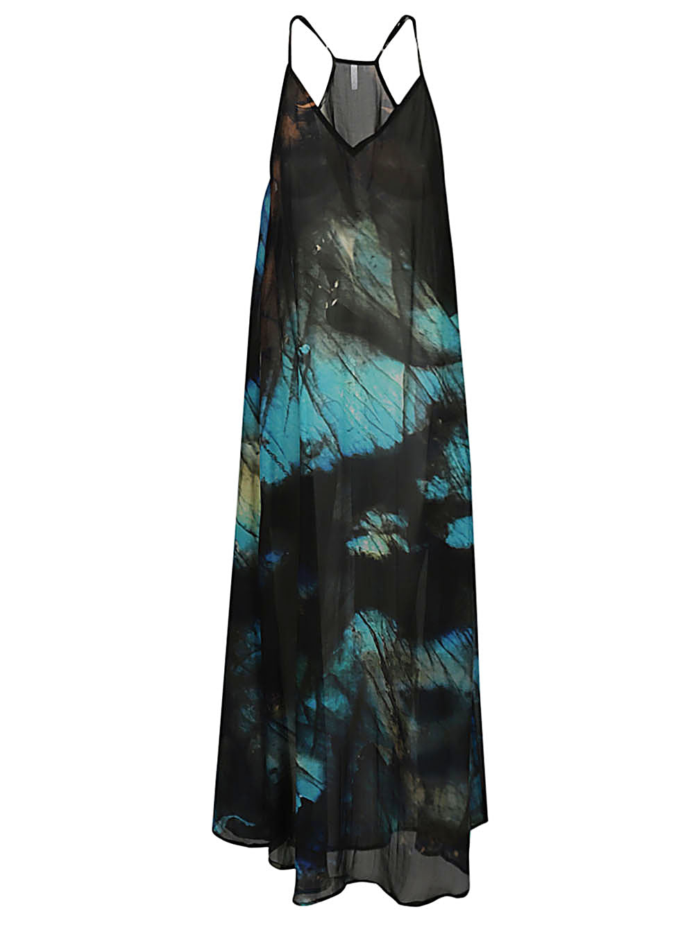 Silk maxi dress