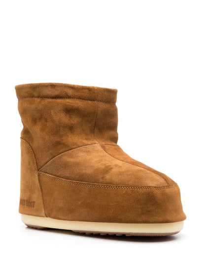 Icon low suede snow boots