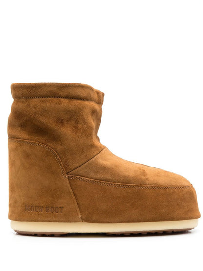 Icon low suede snow boots