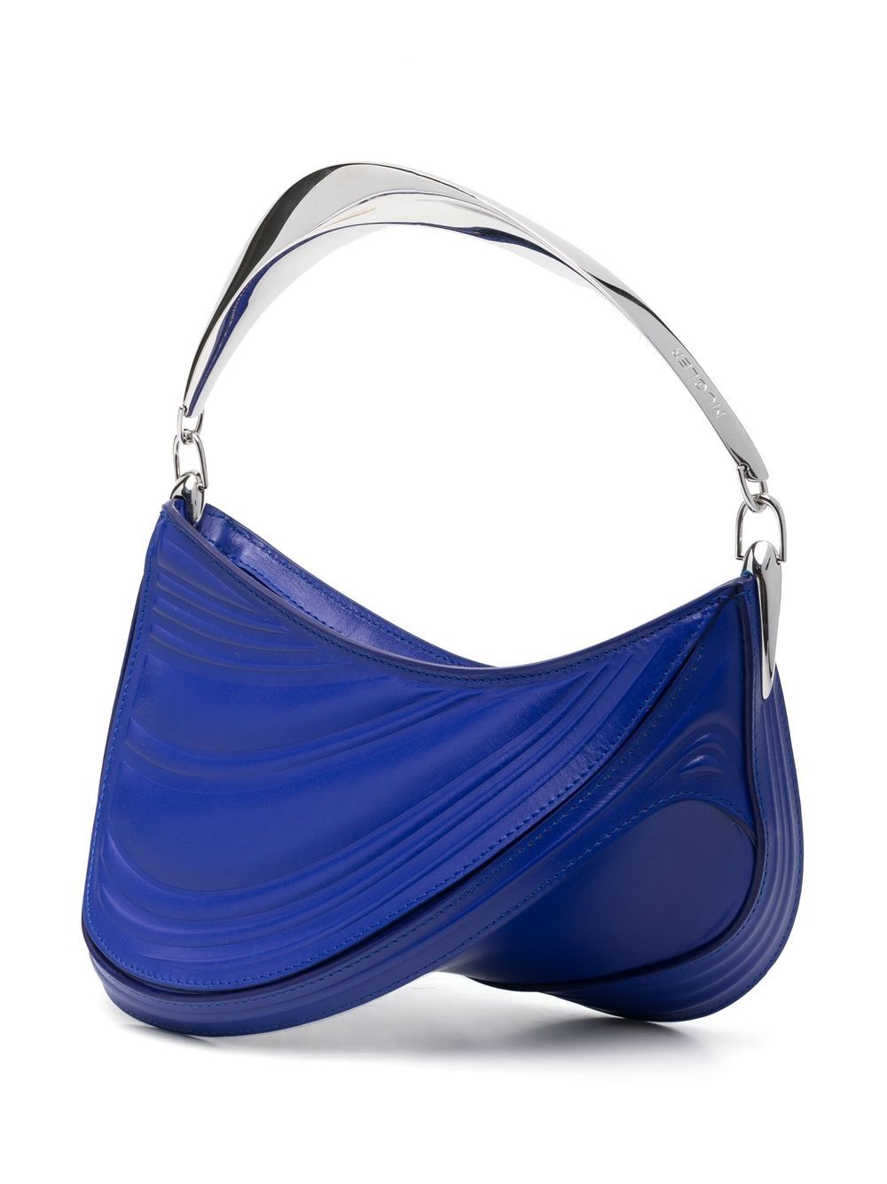 Spiral curve 01 small shoulder bag