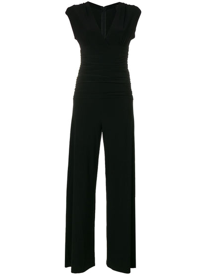 V neck jumpsuit