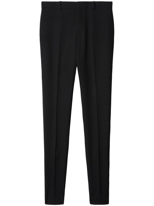 Wool skinny trousers