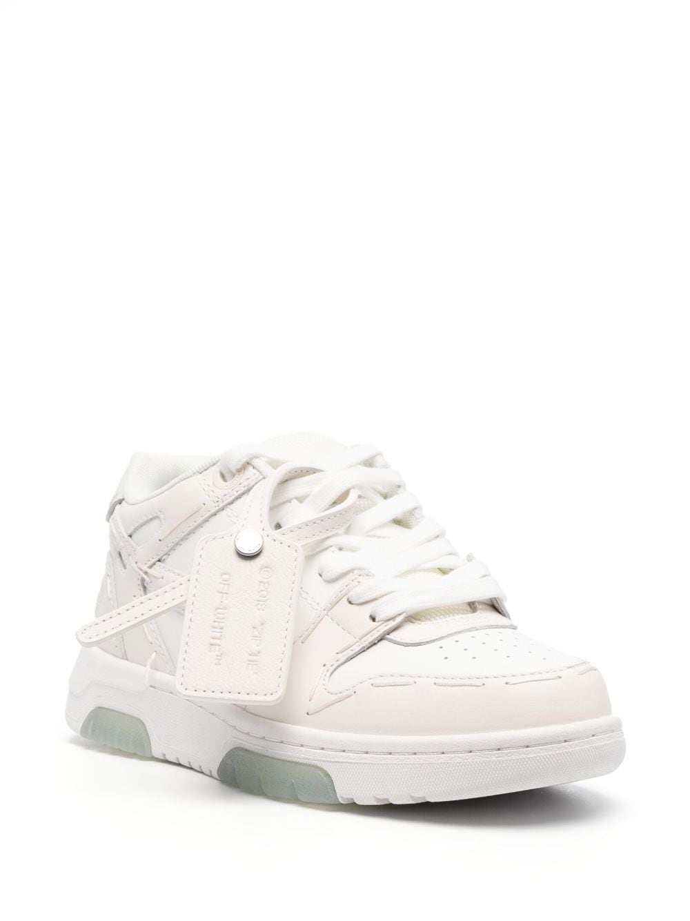 Out of office leather sneakers