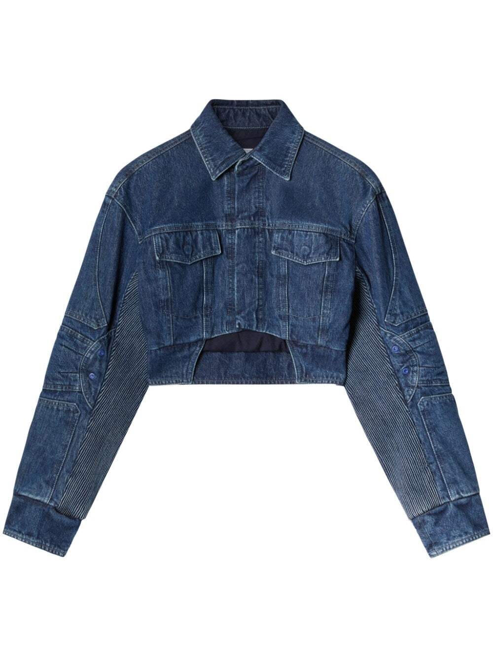 Cropped denim jacket