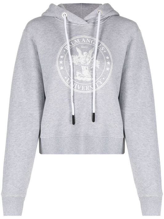 College fitted hoodie