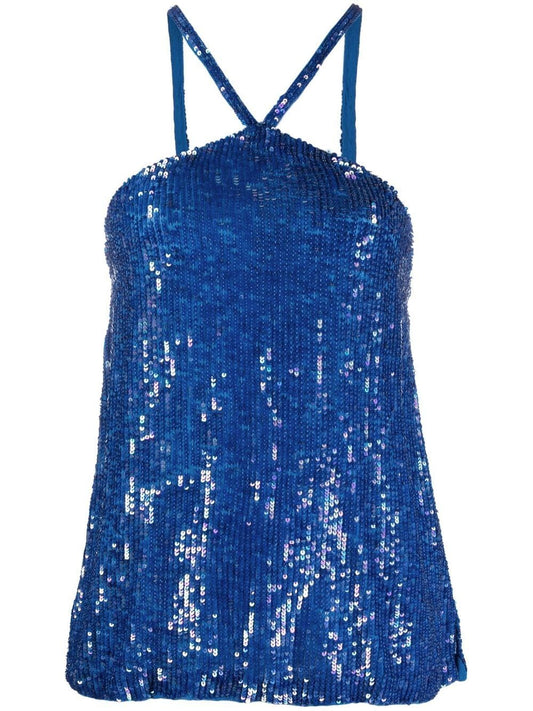 Sequinned top