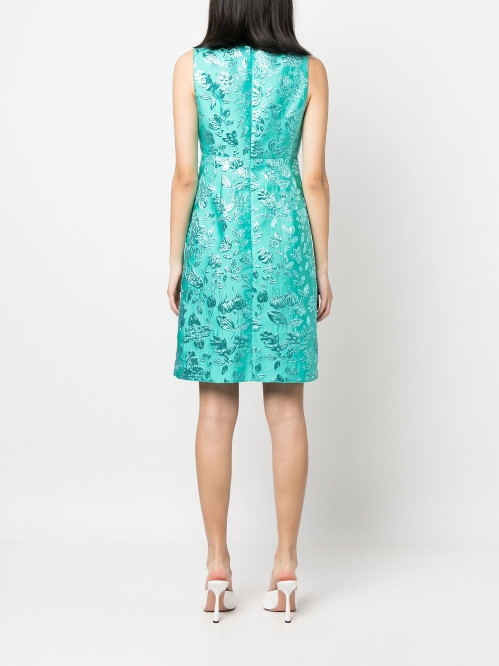 Jacquard lurex dress