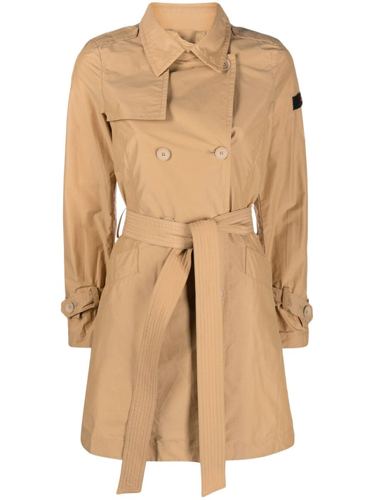 Cotton blend trench coat