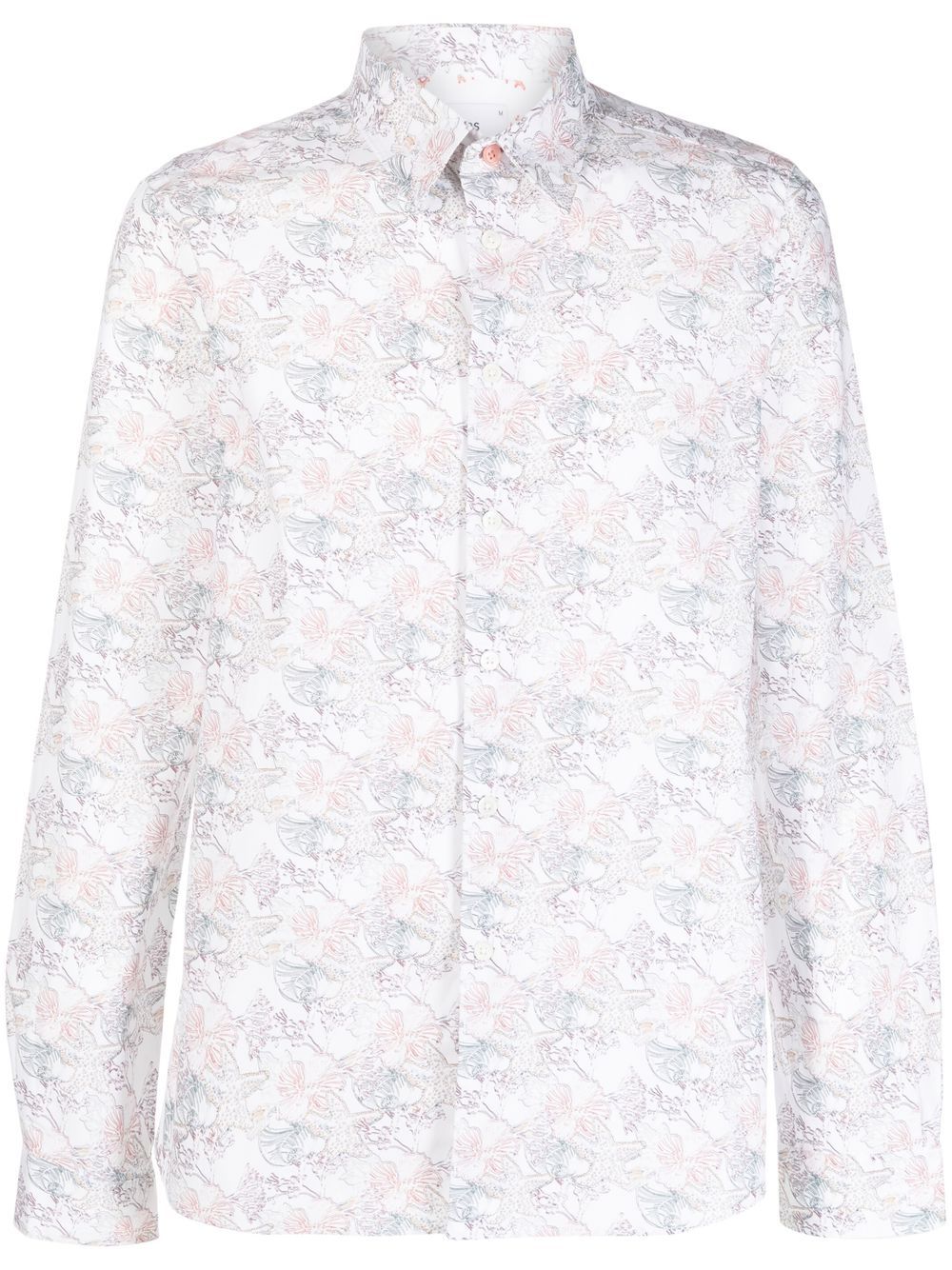 Printed organic cotton shirt