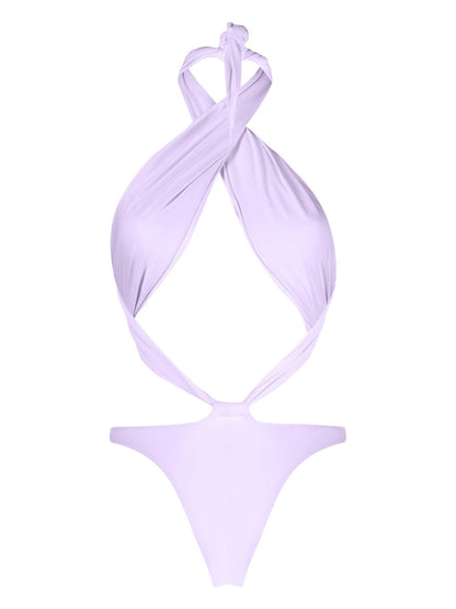 Halter neck trikini