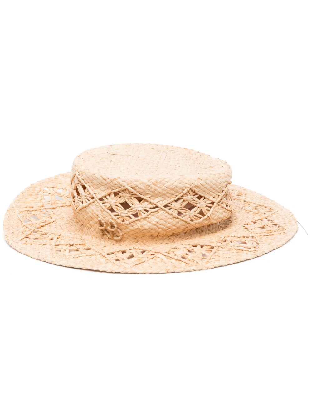 Canotier straw hat