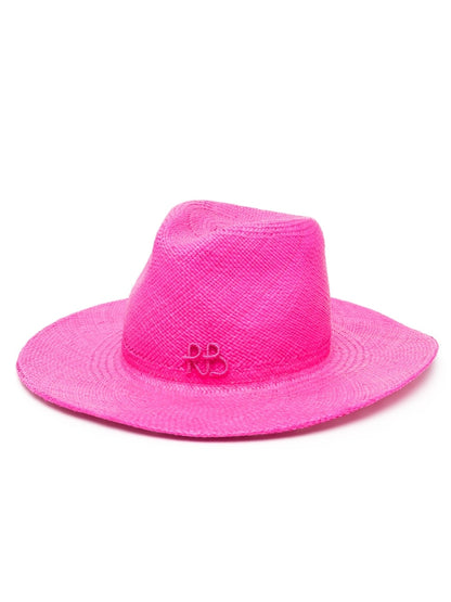 Fedora straw hat