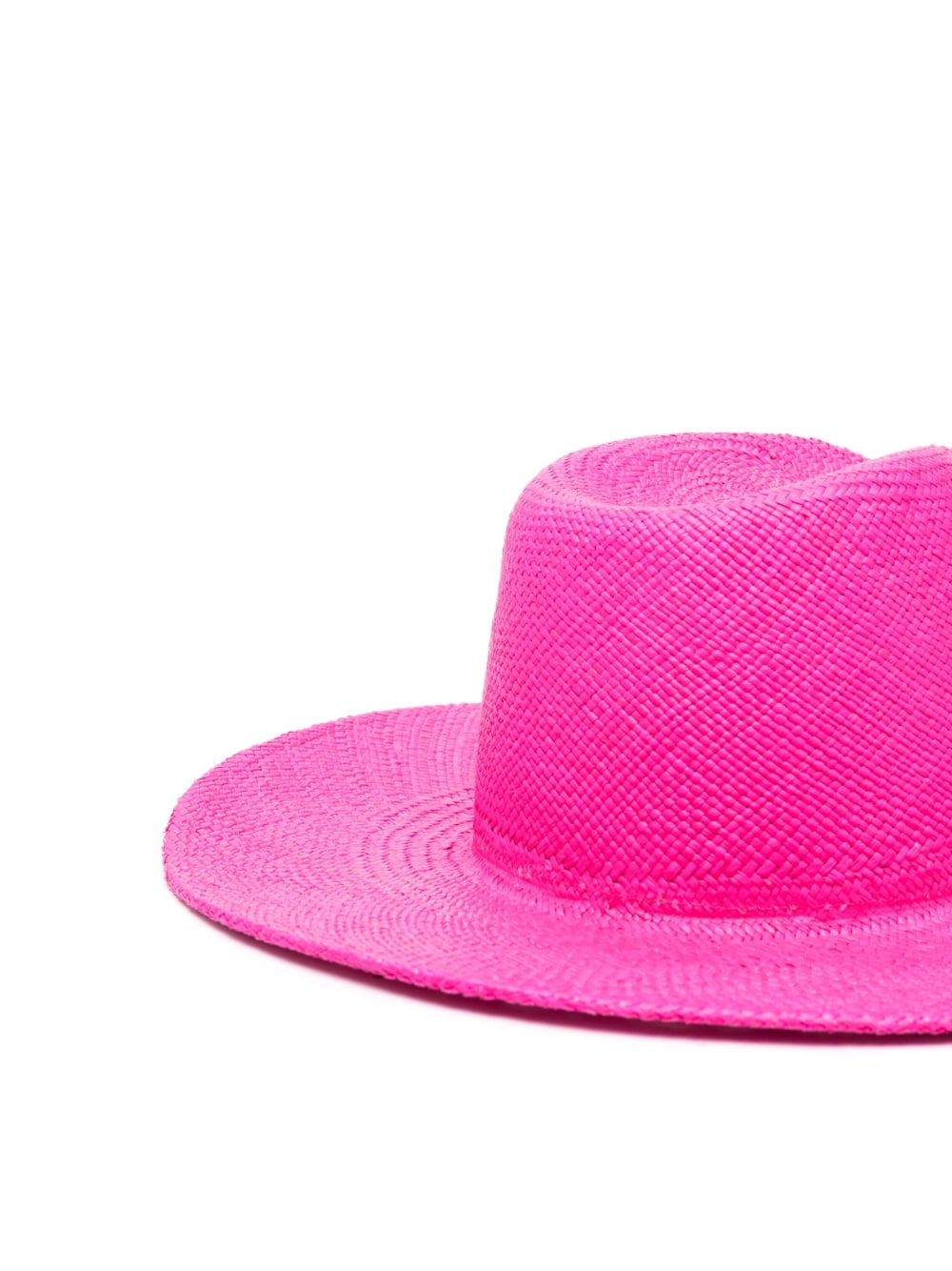 Fedora straw hat