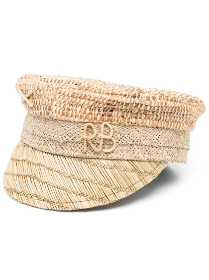 Baker boy triple straw hat