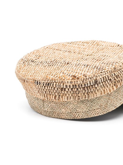 Baker boy triple straw hat