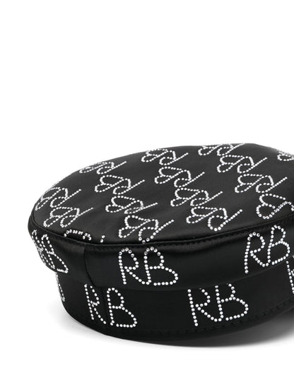 Baker boy logo strass hat