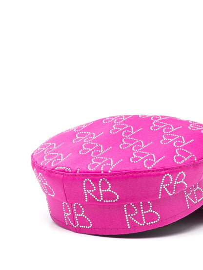 Baker boy logo strass hat