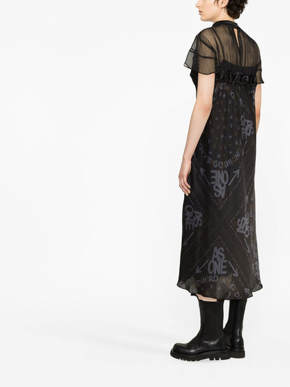 Sacai x eric haze long dress