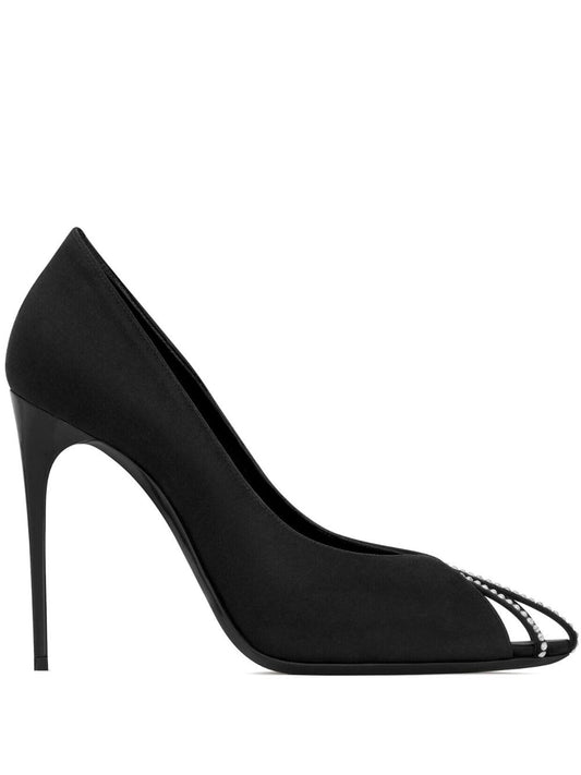 Martinique satin pumps