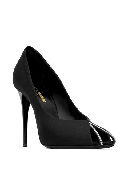 Martinique satin pumps