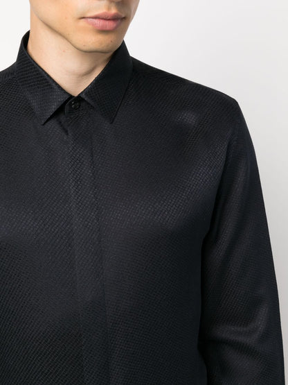 Silk blend shirt