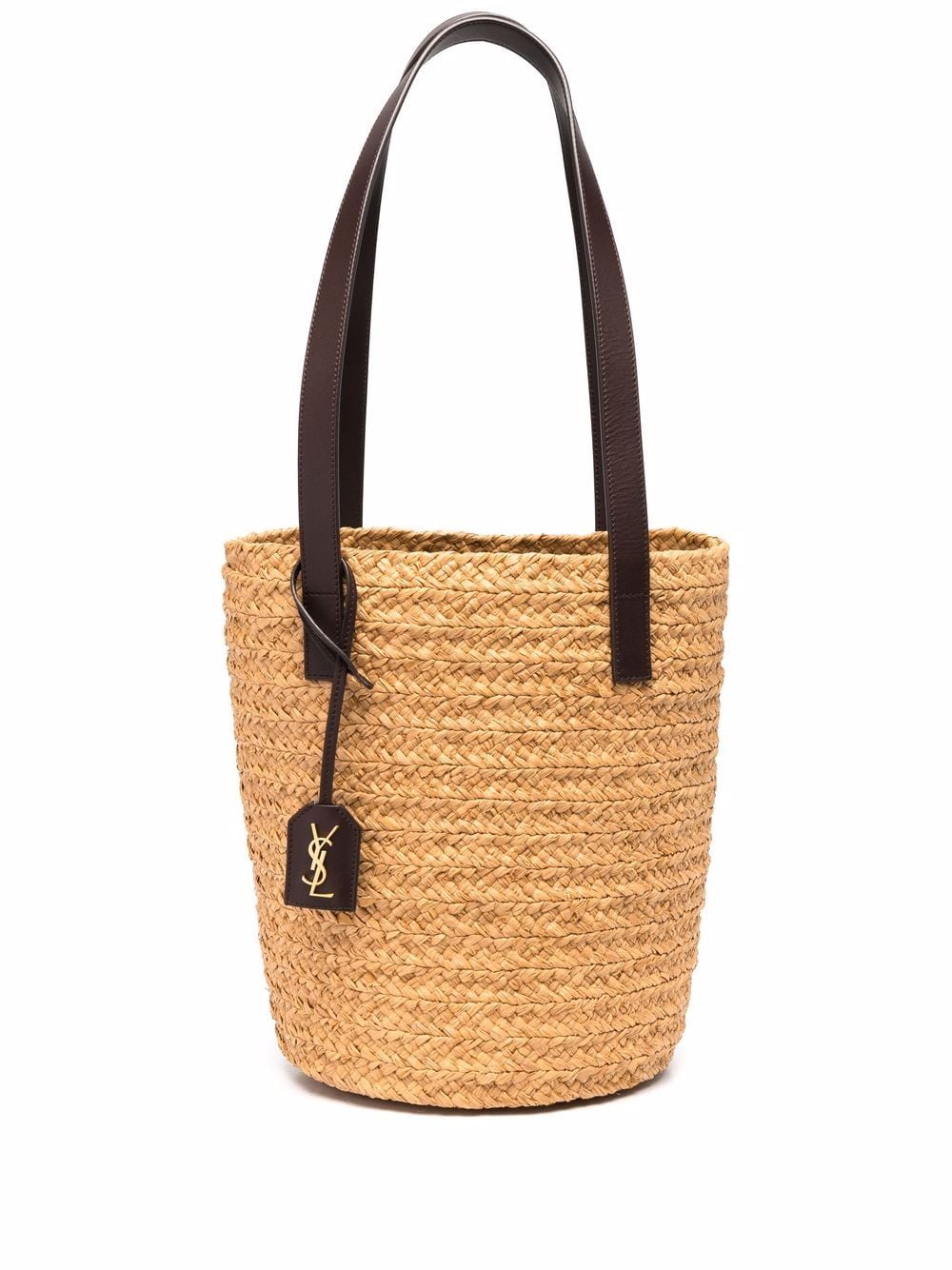 Panier small raffia bucket bag