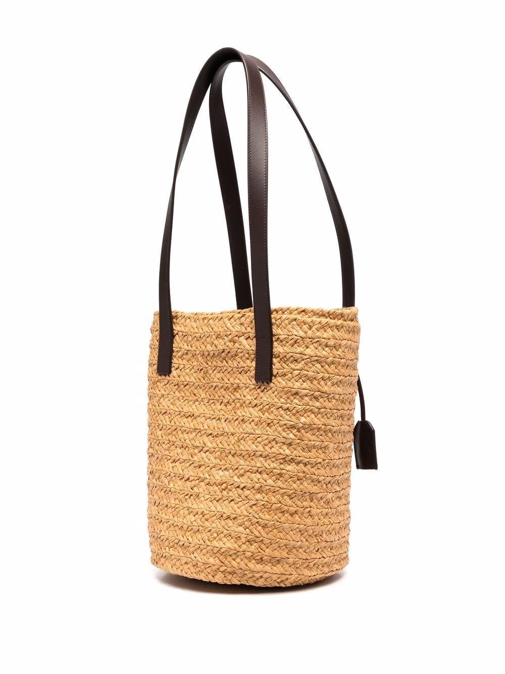 Panier small raffia bucket bag