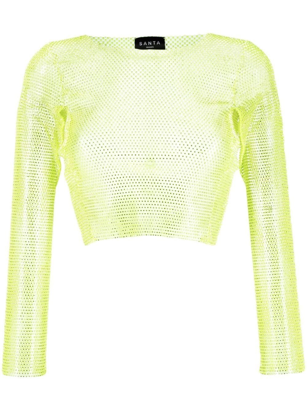 Long sleeve sparkling top