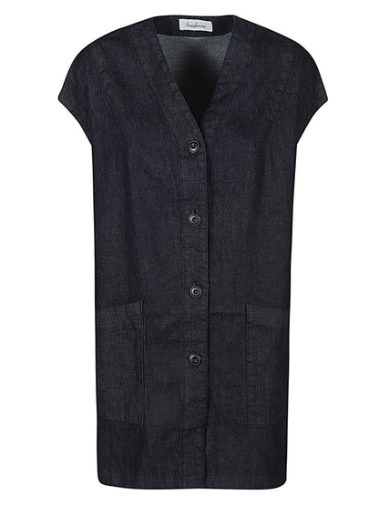 Cotton long vest