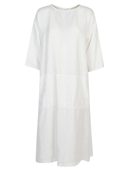 Linen shirt dress